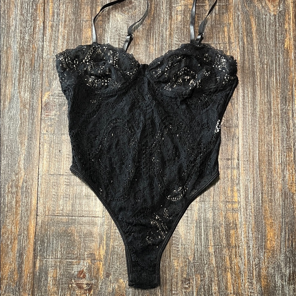 Black Lace Bodysuit